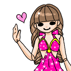 [LINEスタンプ] ドールクラスタさんの日常会話