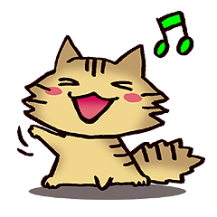 [LINEスタンプ] 長っ毛ねこのハニャ坊