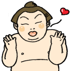 [LINEスタンプ] オネエな関取 どすこいさん 2