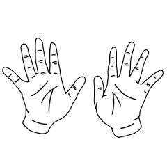 [LINEスタンプ] Right-hand girl friend