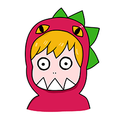 [LINEスタンプ] Red Dragon ＆ Little Tiger