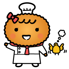 [LINEスタンプ] コロッケーコちゃんの一日