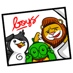 [LINEスタンプ] Pipo and friends