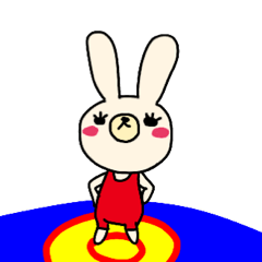 [LINEスタンプ] うさレス