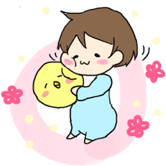 [LINEスタンプ] ゆるふわ赤ちゃん