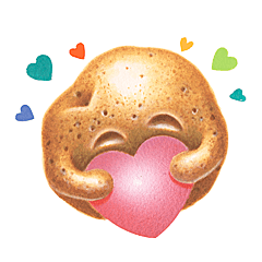 [LINEスタンプ] ILOVEPotato