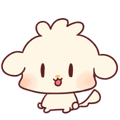 [LINEスタンプ] Dog RuRu