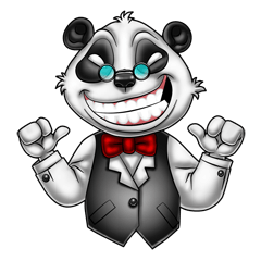 [LINEスタンプ] Introducing Boss Panda (Revised)
