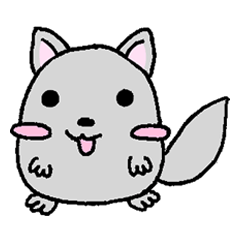 [LINEスタンプ] チンチラくん