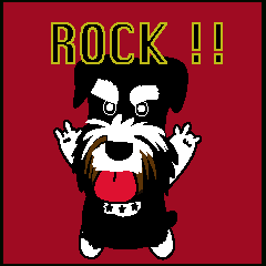 [LINEスタンプ] RockなDog Betty