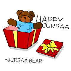 [LINEスタンプ] Jurbaa