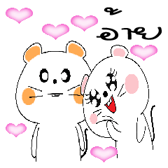 [LINEスタンプ] Hug me