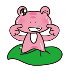 [LINEスタンプ] Fourth Edition of the female frog 2