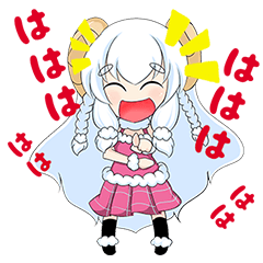 [LINEスタンプ] Sheep Girls