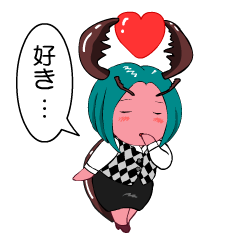 [LINEスタンプ] 動く「昆虫OLザムザさん」アニメスタンプ