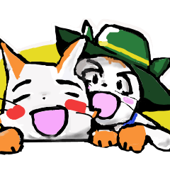 [LINEスタンプ] ネコたちの日々