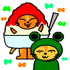 [LINEスタンプ] Hemit crab cat twins4