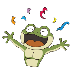 [LINEスタンプ] Frogville  Bullfrog