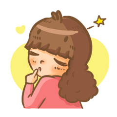 [LINEスタンプ] Whale girl