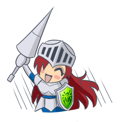 [LINEスタンプ] Knight-Layaya