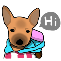 [LINEスタンプ] So cute dog (Mix)