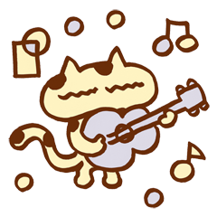 [LINEスタンプ] くずれ猫ニャニャ丸