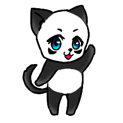 [LINEスタンプ] CatPanda