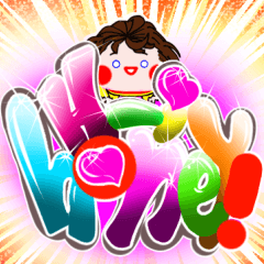 [LINEスタンプ] Hi honey