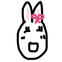 [LINEスタンプ] ピンクリボンうさぎ たくさんの気持ち