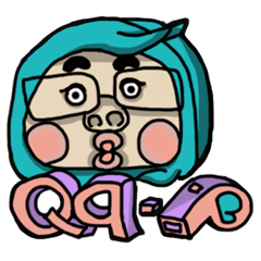 [LINEスタンプ] QQ-B