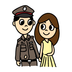 [LINEスタンプ] The Life Of Policeman