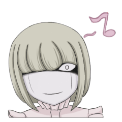 [LINEスタンプ] Weird series - ghost doll