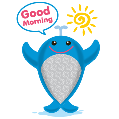 [LINEスタンプ] Happy Whale