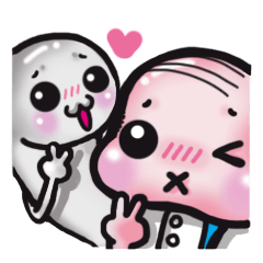 [LINEスタンプ] Bald boy ＆ soul