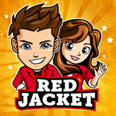 [LINEスタンプ] Red Jacket