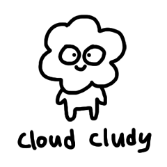 [LINEスタンプ] cloud cludy
