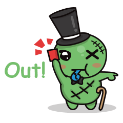 [LINEスタンプ] Bobong the zombie