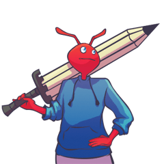 [LINEスタンプ] De Ant Daily Life