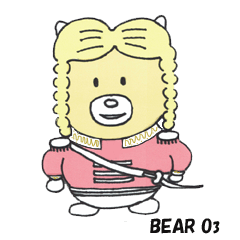 [LINEスタンプ] BEAR O3の画像（メイン）