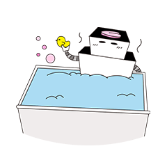 [LINEスタンプ] BOXMAN 's life 