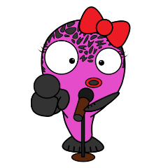 [LINEスタンプ] フグ子ちゃん