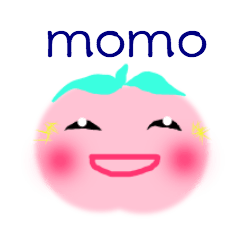 [LINEスタンプ] momoのスタンプの画像（メイン）