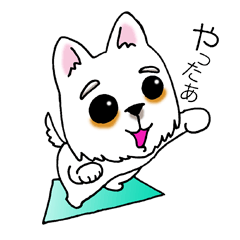 [LINEスタンプ] 愛犬「恋（Ren)」の毎日