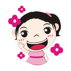 [LINEスタンプ] Happy Life of Grace Lin