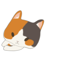 [LINEスタンプ] ころころ みけにゃん♪