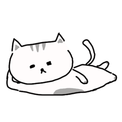 [LINEスタンプ] fierce cat