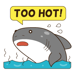 [LINEスタンプ] The Sharks