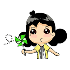 [LINEスタンプ] Aunt Sri Happy life