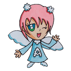 [LINEスタンプ] A as in Angelの画像（メイン）