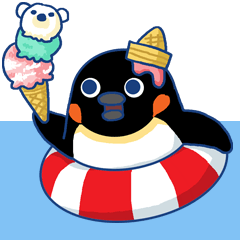[LINEスタンプ] アイスクリーム大好き！